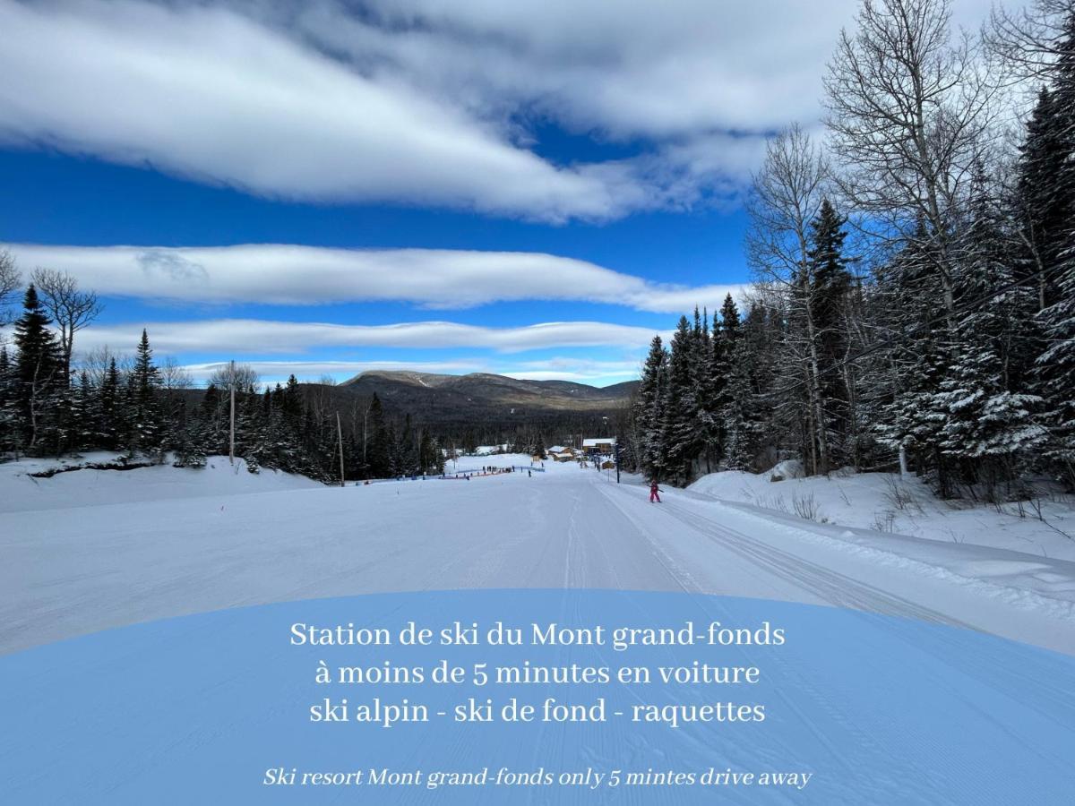 Woody - Chalets De Moh La Malbaie Kültér fotó