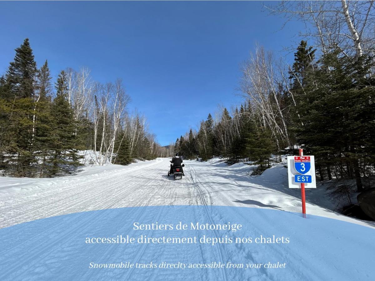 Woody - Chalets De Moh La Malbaie Kültér fotó
